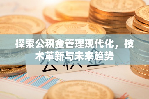 锡林郭勒探索公积金管理现代化，技术革新与未来趋势