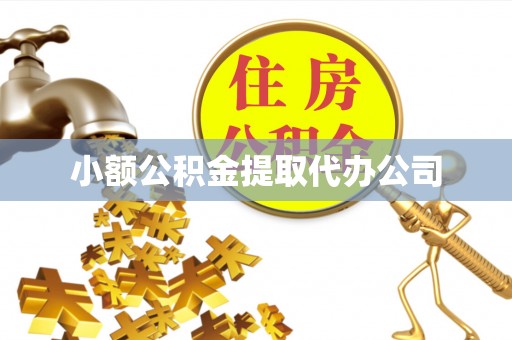 锡林郭勒小额公积金提取代办公司