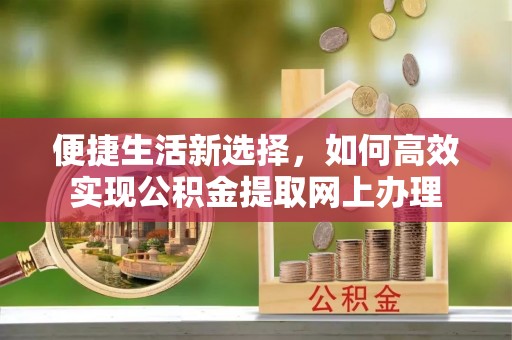 锡林郭勒便捷生活新选择，如何高效实现公积金提取网上办理