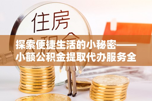 锡林郭勒探索便捷生活的小秘密——小额公积金提取代办服务全解析