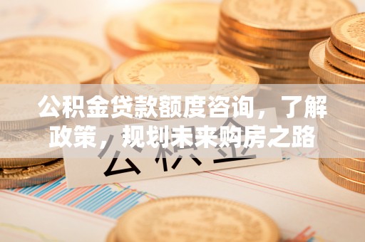 锡林郭勒公积金贷款额度咨询，了解政策，规划未来购房之路