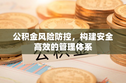 锡林郭勒公积金风险防控，构建安全高效的管理体系